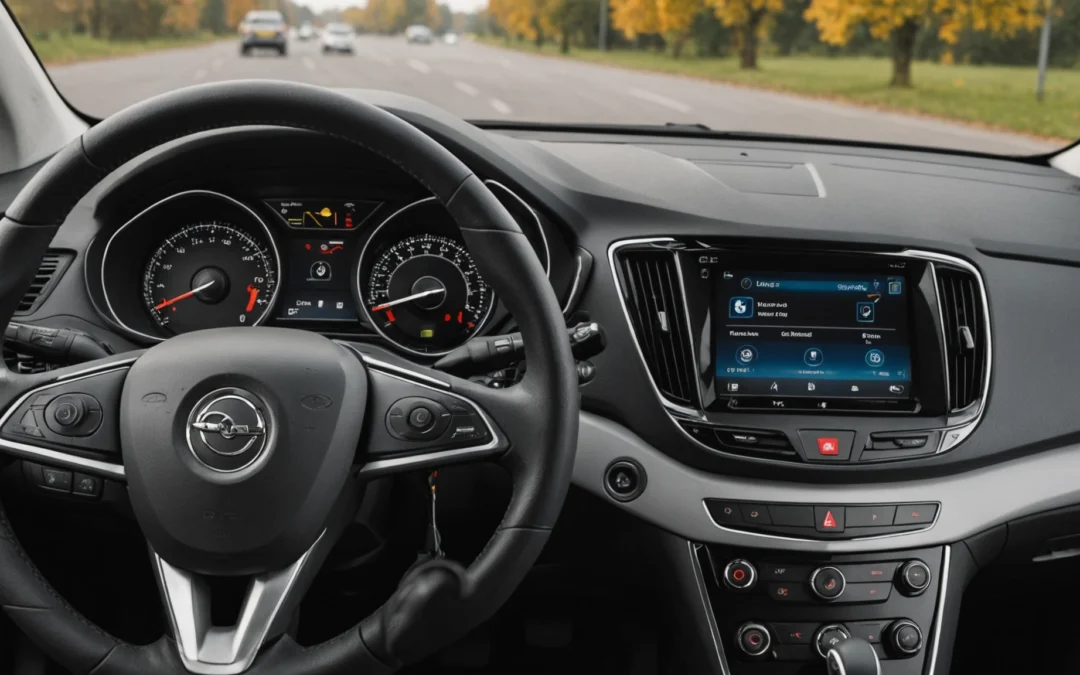 voyant voiture avec clé opel astra