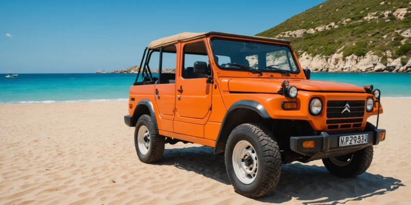 L’incontournable Citroën Méhari : alliée parfaite pour vos escapades balnéaires